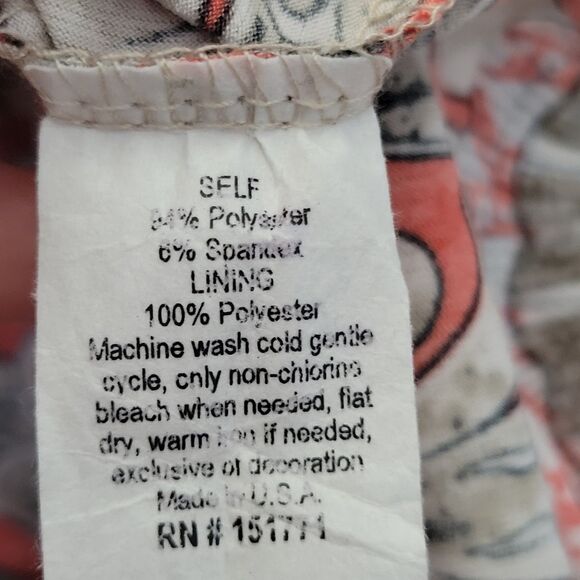 Gilli Made In USA Pattern Maxi  Dress Size Small - Picture 10 of 10